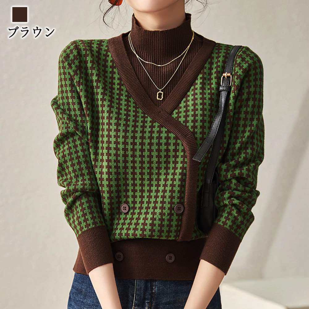 セーター レディース ドッキングハイネックセーター 厚手 秋 冬 洗える 白 春 ニット 長袖 クルーネック Vネック トレーナー おしゃれ ニットセーター ノルディック 柄 タートルネック ふわふわ セーター レディース ドッキングハイネックセーター 厚手 秋 冬 洗える 白 春 ニット 長袖 クルーネック Vネック トレーナー おしゃれ ニットセーター ノルディック 柄 タートルネック ふわふわ