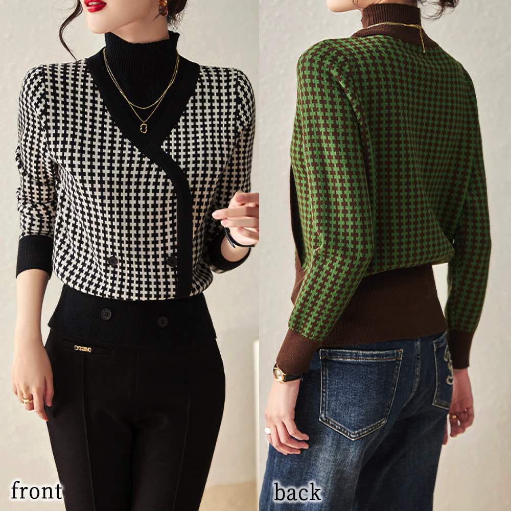 セーター レディース ドッキングハイネックセーター 厚手 秋 冬 洗える 白 春 ニット 長袖 クルーネック Vネック トレーナー おしゃれ ニットセーター ノルディック 柄 タートルネック ふわふわ セーター レディース ドッキングハイネックセーター 厚手 秋 冬 洗える 白 春 ニット 長袖 クルーネック Vネック トレーナー おしゃれ ニットセーター ノルディック 柄 タートルネック ふわふわ