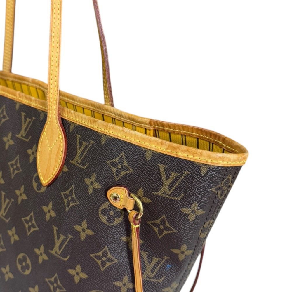 ルイヴィトン ネヴァーフルMM モノグラム トートバッグ モノグラムキャンバス M40997 ブラウン LOUIS VUITTON 中古