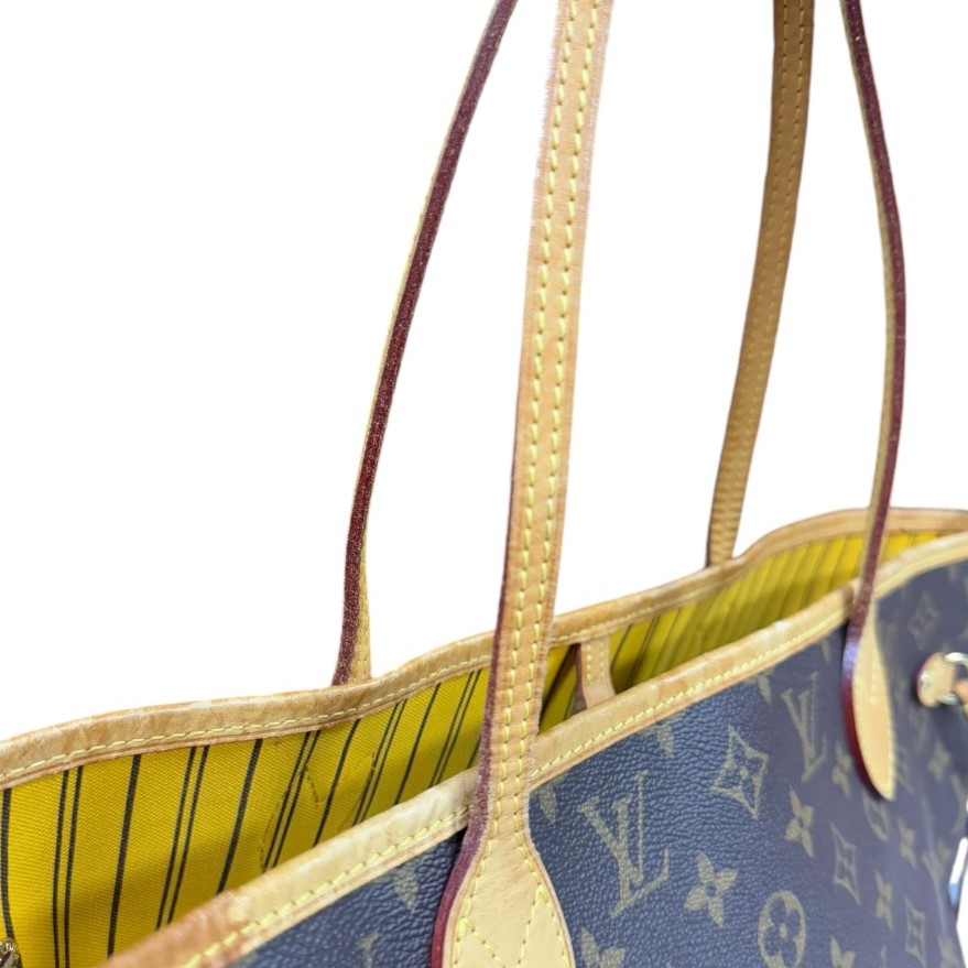 ルイヴィトン ネヴァーフルMM モノグラム トートバッグ モノグラムキャンバス M40997 ブラウン LOUIS VUITTON 中古