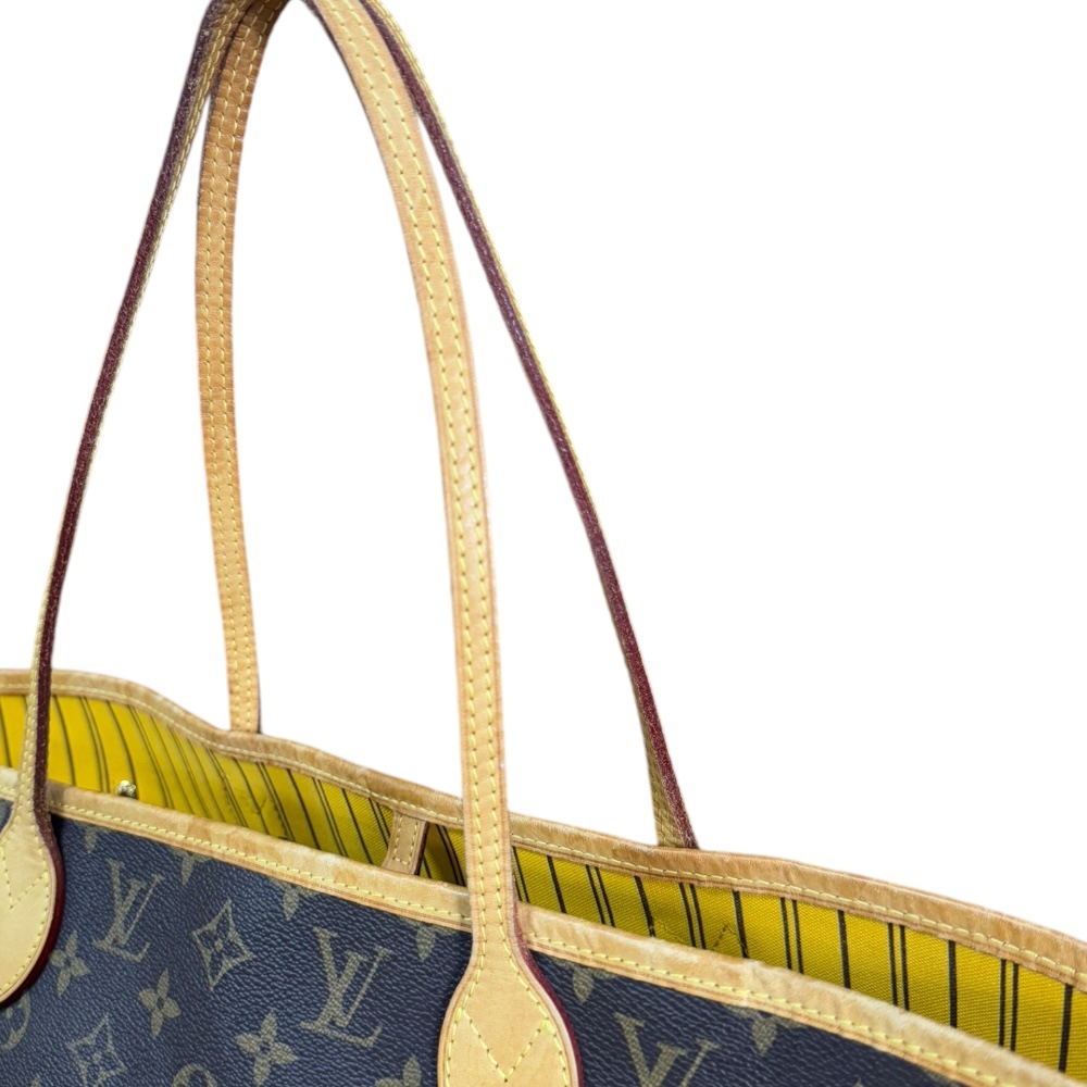 ルイヴィトン ネヴァーフルMM モノグラム トートバッグ モノグラムキャンバス M40997 ブラウン LOUIS VUITTON 中古