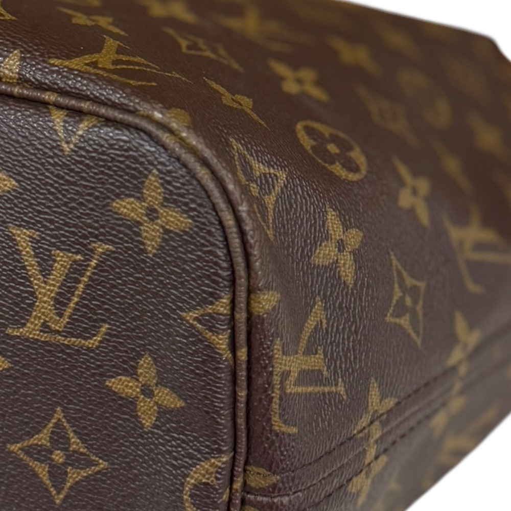 ルイヴィトン ネヴァーフルMM モノグラム トートバッグ モノグラムキャンバス M40997 ブラウン LOUIS VUITTON 中古