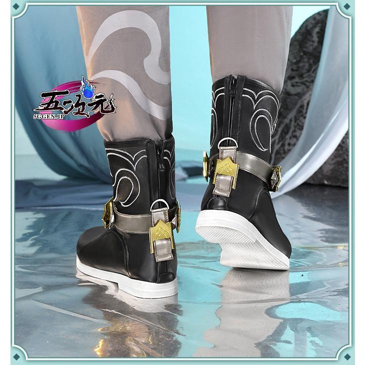 【新品販売 Q10最安値！】 ハロウィン 三分妄想　崩壊スターレイル コスプレ　丹恒　たんこう　靴