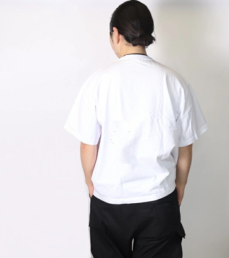 TOUGHER タファー Tシャツ 半袖 BREA S/S TEE SOLID BLANK WHITE マックスウェイト ポケット Tシャツ メンズ レディース 無地 半袖 厚手 クルーネック M