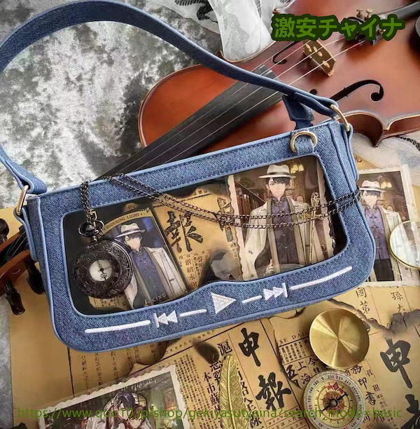 Qoo10] 痛バッグ 痛バ ショルダーバッグ デニム