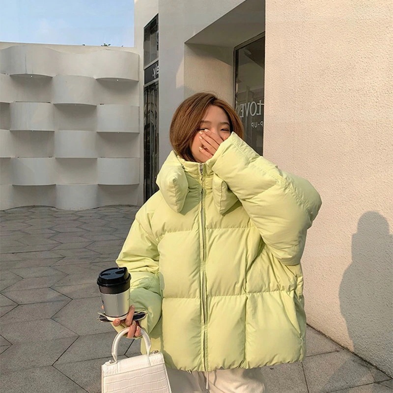 【送料無料】4色 韓国ファッション ダウンコート 大きいサイズ ダウンジャケット ショートコート 韓国 コート レディース服 コットン ジャケット 人気 冬 ダウンジャケット/コート レディース