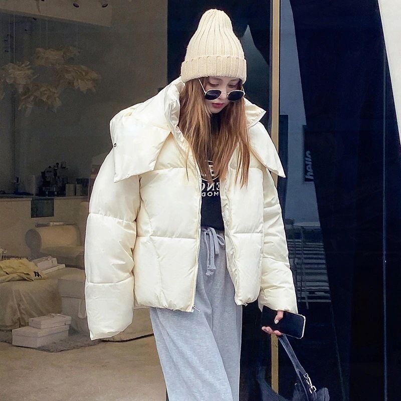 【送料無料】4色 韓国ファッション ダウンコート 大きいサイズ ダウンジャケット ショートコート 韓国 コート レディース服 コットン ジャケット 人気 冬 ダウンジャケット/コート レディース