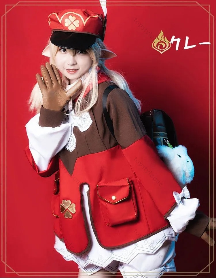 【ウイッグ付き】クレー Klee ギョウコウ ショウ コスプレ衣装 原神 げんしん ヒロイン Ningguang しょう ハロウィン クリスマス 制服 大人 子供 男子 女子 イベント 人気 ゲー