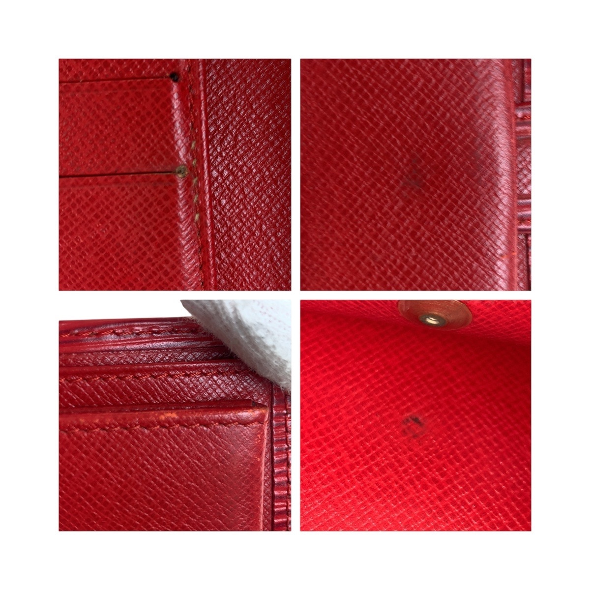 エピ ポルト ビエ コンパクト ルージュ レッド ゴールド金具 エピレザー M63557 折り財布 コンパクトウォレット レディース 504328 エピ ポルト ビエ コンパクト ルージュ レッド ゴールド金具 エピレザー M63557 折り財布 コンパクトウォレット レディース 504328