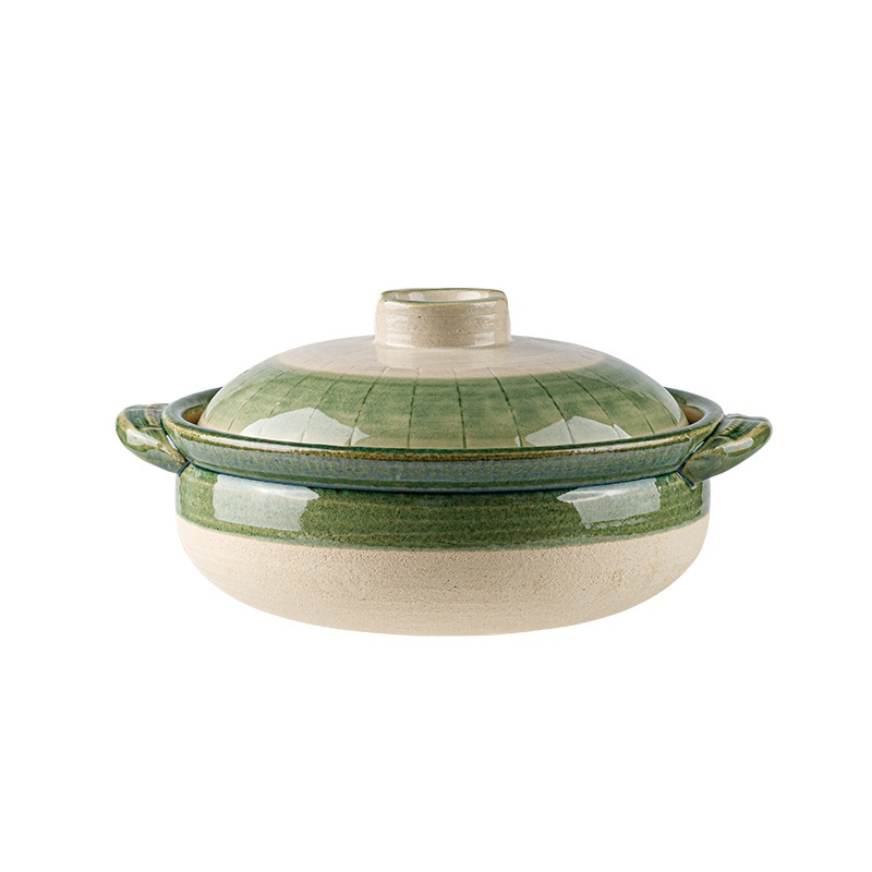 日本のキャセロールガスストーブ乾燥した亀裂と割れた家庭用シチューポット高温とオープンスープで作られた新しいセラミックスープポット 日本のキャセロールガスストーブ乾燥した亀裂と割れた家庭用シチューポット高温とオープンスープで作られた新しいセラミックスープポット