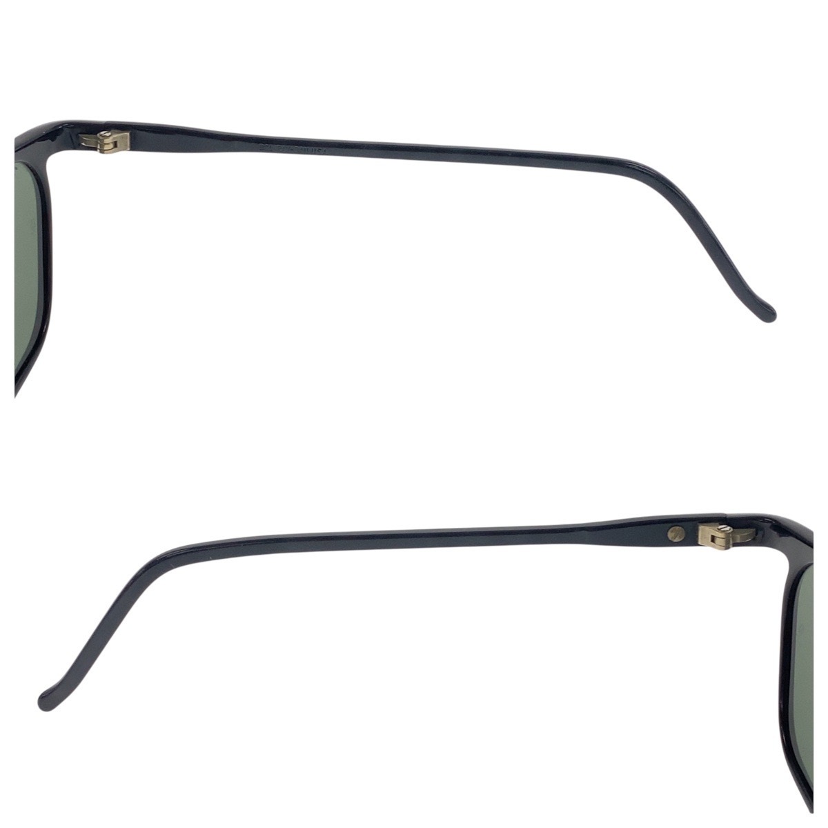 ヴィンテージ B&L RAY-BAN U.S.A グリーン ブラック ゴールド金具 プラスチック サングラス メンズ 503465 ヴィンテージ B&L RAY-BAN U.S.A グリーン ブラック ゴールド金具 プラスチック サングラス メンズ 503465