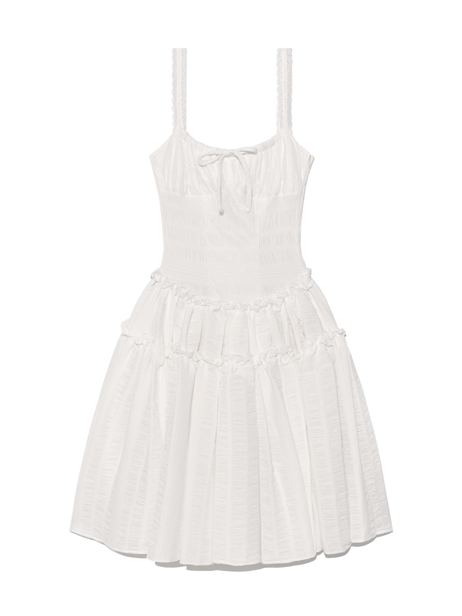 【GLOWNY】 LOVE SPELL MIDI DRESS : 2COLORS