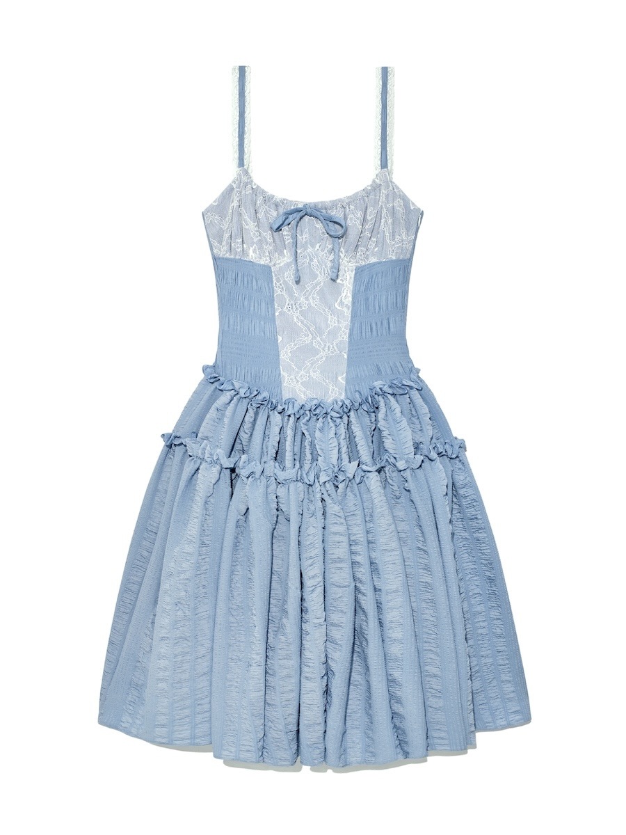 【GLOWNY】 LOVE SPELL MIDI DRESS : 2COLORS