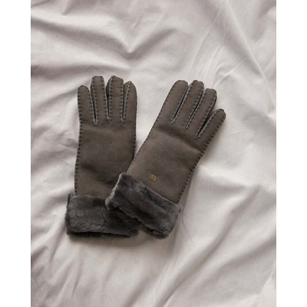 【公式】EMU Australia Apollo Bay Gloves 手袋 グローブ シープスキン ムートン ボア ファー レディース メンズ 冬 暖かい 防寒 防風 ブランド 本革 天然素材