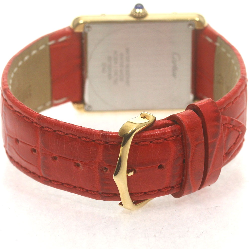 カルティエ CARTIER W1018855 タンクソロ クォーツ メンズ _870733【中古】