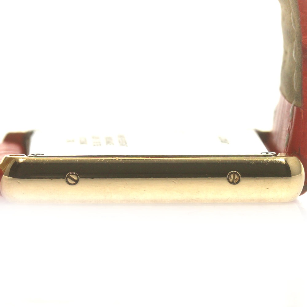 カルティエ CARTIER W1018855 タンクソロ クォーツ メンズ _870733【中古】