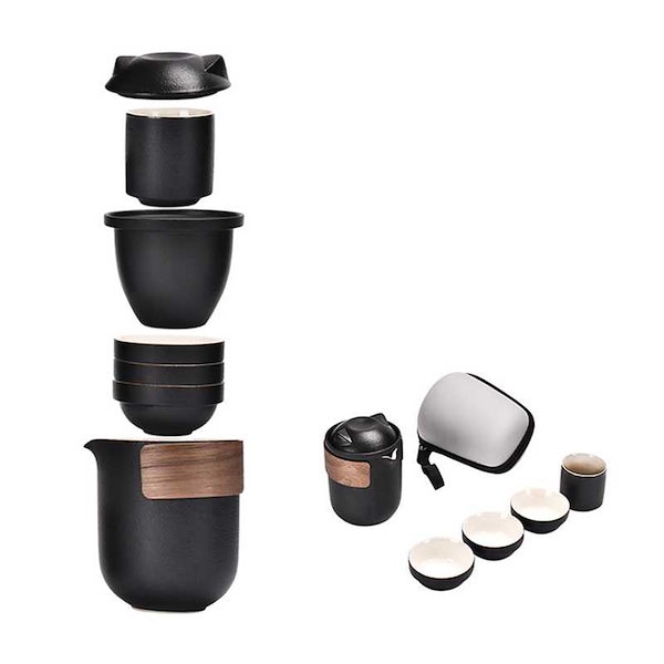 中国茶器 4個セット Amazon.co.jp: 中華 飲茶セット 茶器セット 急須 お皿4枚 茶飲み