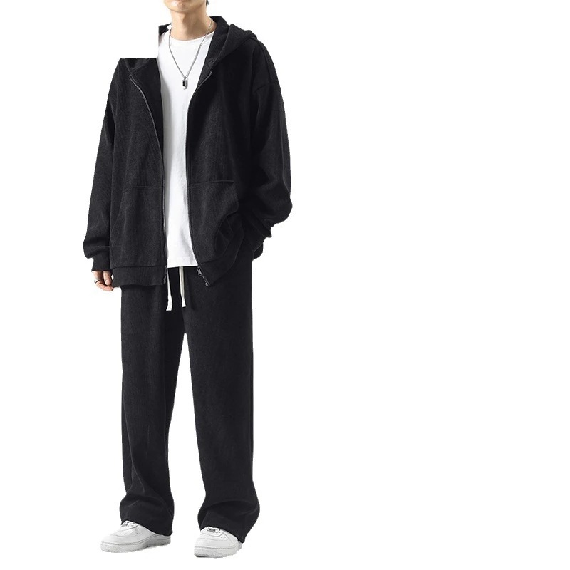 韓国ファッション メンズ 大きいサイズ カジュアル 百掛け スーツ スウェット 韓国ファッション メンズ 大きいサイズ カジュアル 百掛け スーツ スウェット