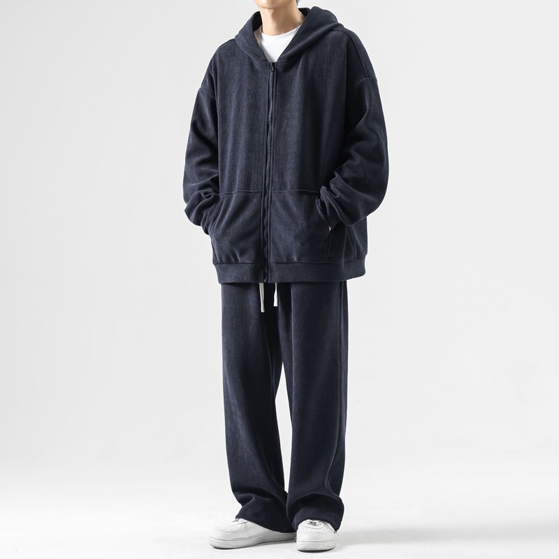 韓国ファッション メンズ 大きいサイズ カジュアル 百掛け スーツ スウェット 韓国ファッション メンズ 大きいサイズ カジュアル 百掛け スーツ スウェット