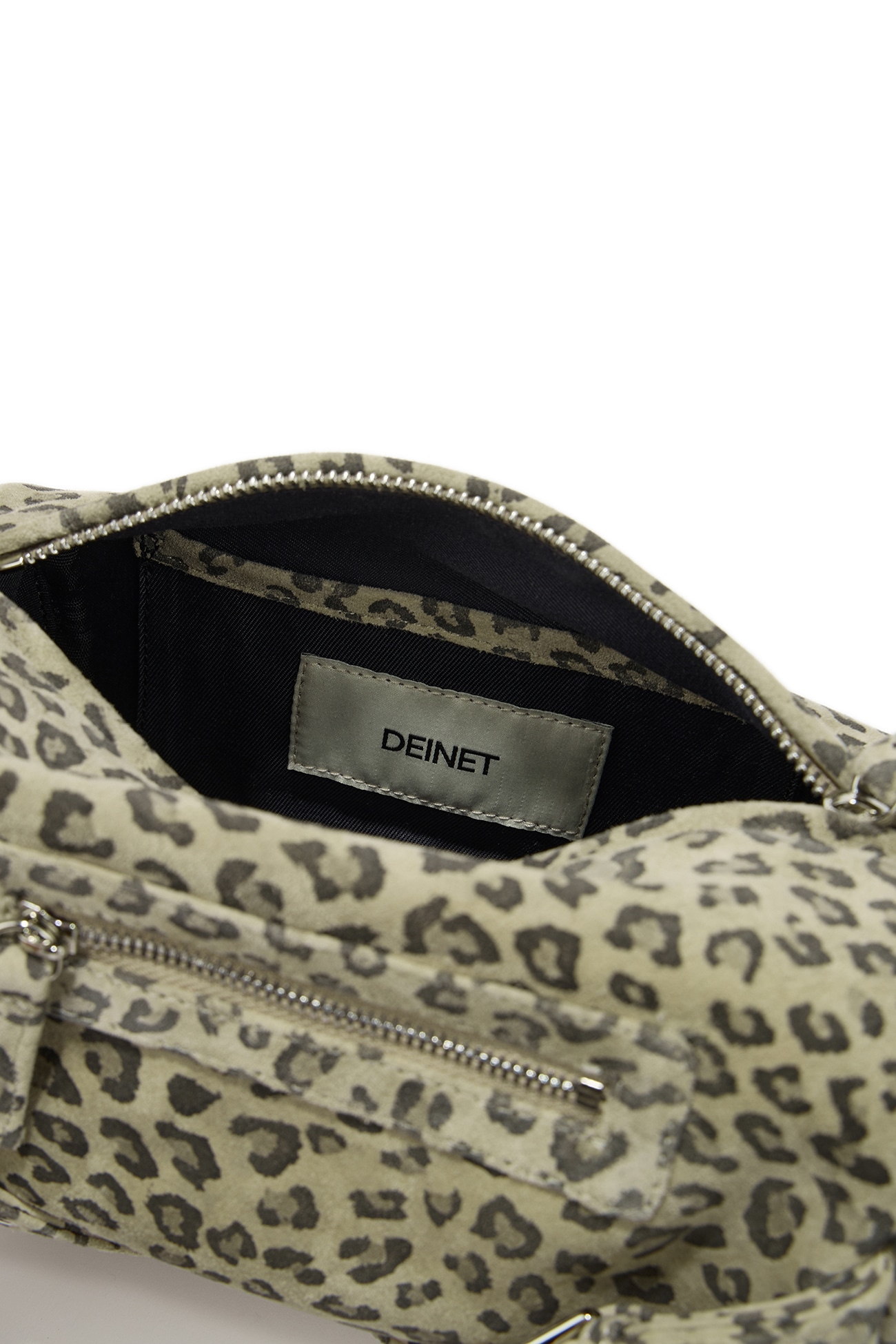ショルダーバッグ・ポシェット +DEINET+ STUD POCKET BAG IN LEOPARD KDTUC4F8411 DEINET】 STUD POCKET BAG : LEOPARD ショルダーバッグ