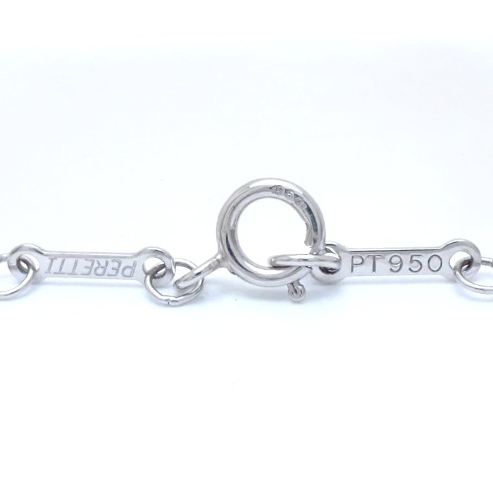 バイザヤード ネックレス 1Pダイヤモンド エルサペレッティ Pt950プラチナ/292310【中古】