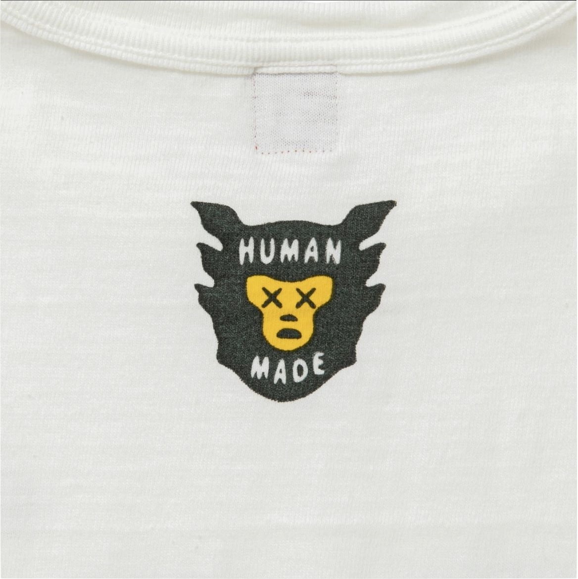 HUMAN MADE KAWS T-SHIRT #6 XX22TE008WH