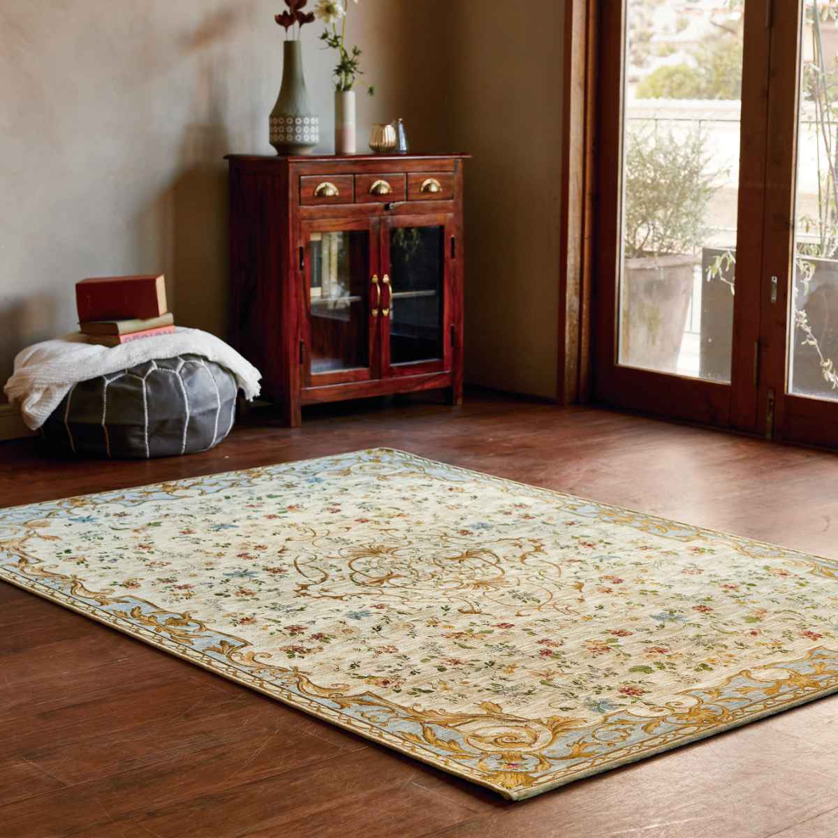 ラグ カーペット ゴブラン織り アンドレス 200x250cm 絨毯 マット ラグマット 長方形 コブラン ホットカーペット対応 床暖房対応 アクセントラグ 床暖 ホットカーペット 対応