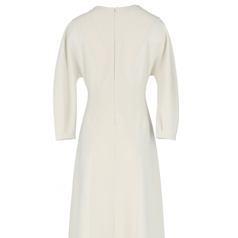 ACUDバルーンスリーブワンピース_アイボリー ACUDバルーンスリーブワンピース_アイボリー