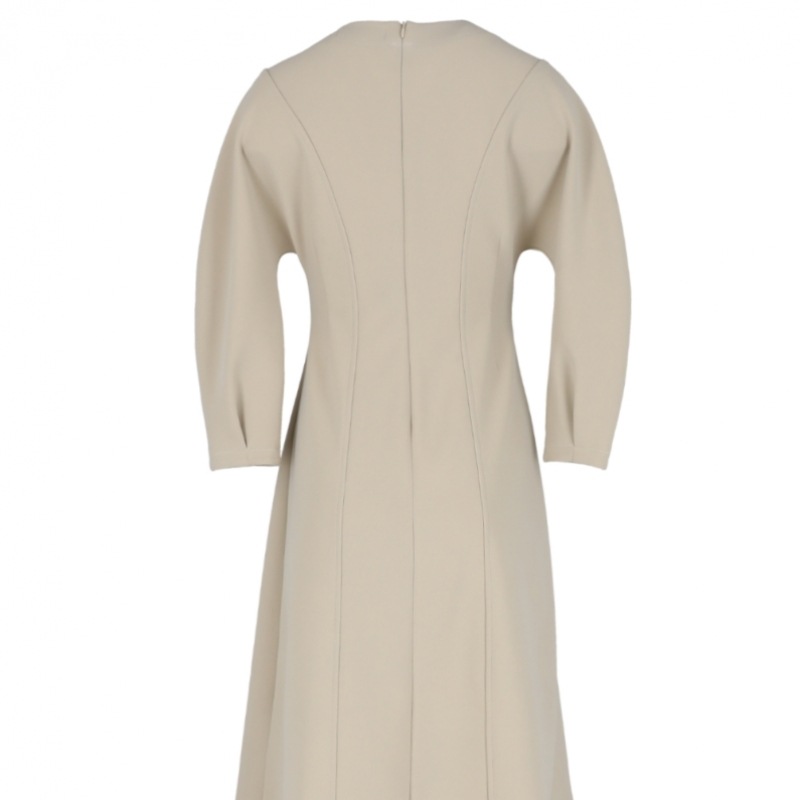 ACUDバルーンスリーブワンピース_アイボリー ACUDバルーンスリーブワンピース_アイボリー