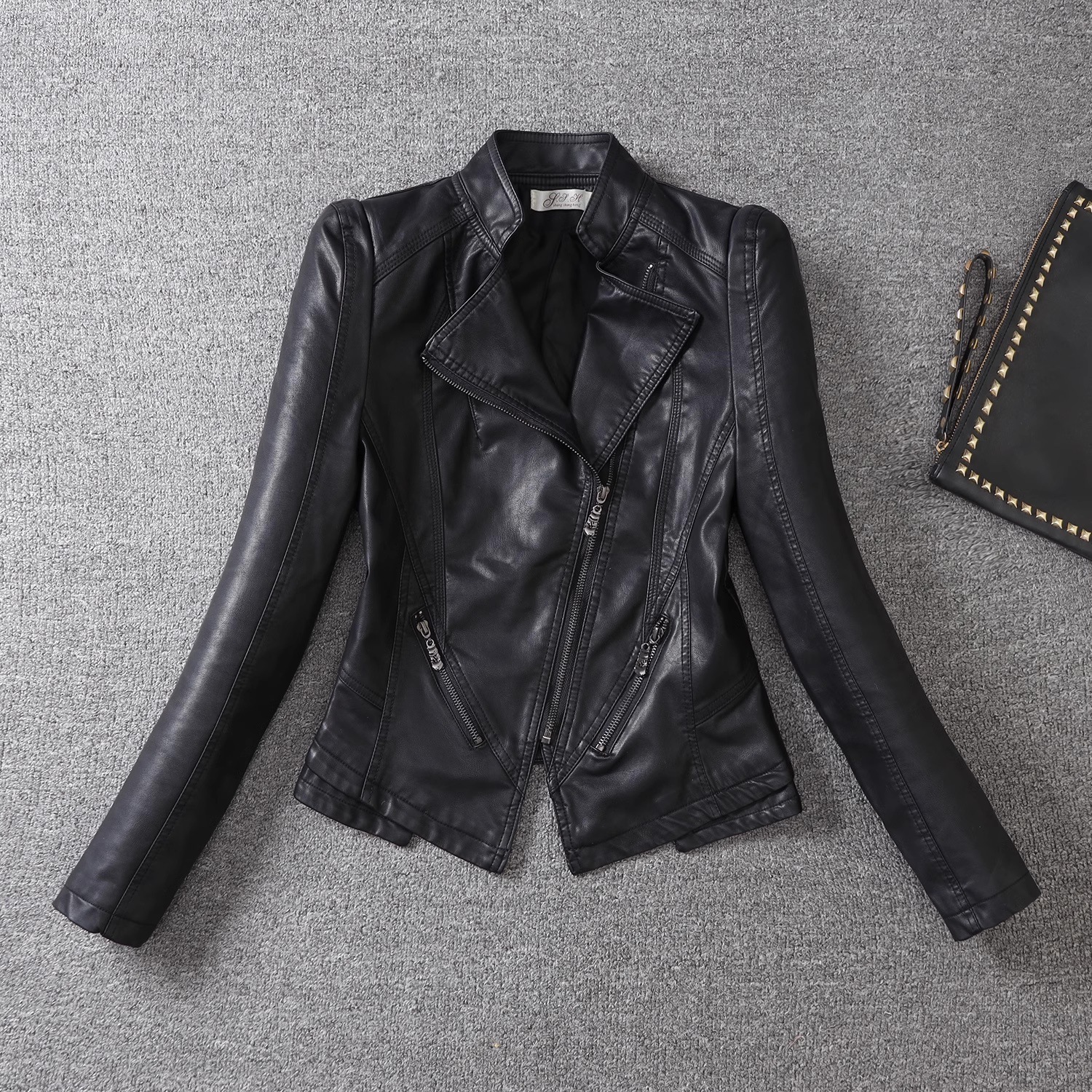 レディース レザージャケット ライダースジャケット 革ジャン バイク レディースジャケット A1549 レディース レザージャケット ライダースジャケット 革ジャン バイク レディースジャケット A1549