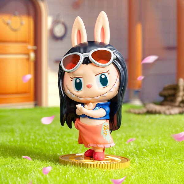 【海外限定】 labubu ONE PIECE フィギュア 3 種 Qoo10] LABUBU THE-MONSTERS × ワンピース