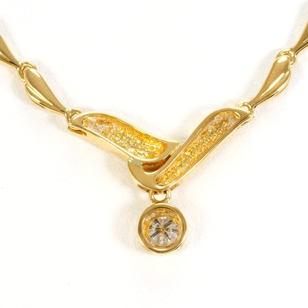 K18 18金 YG ネックレス ダイヤ 0.30 SI2 鑑別書 ジュエリー 中古 K18 18金 YG ネックレス ダイヤ 0.30 SI2 鑑別書 ジュエリー 中古