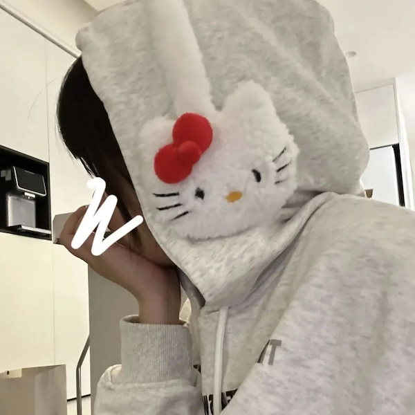 Qoo10] ハローキティのイヤーマフ暖かく厚みのある
