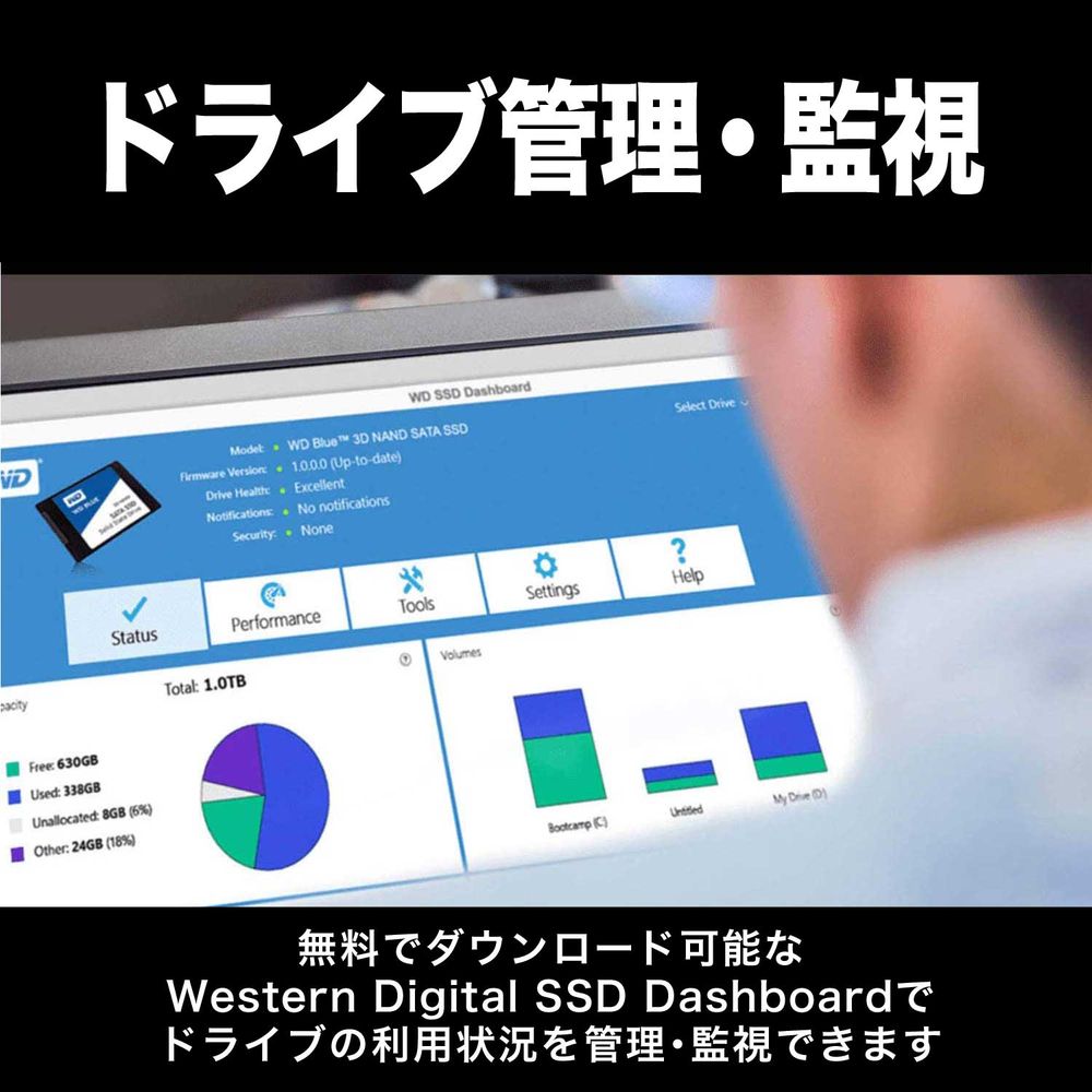 Western Digital(ウエスタンデジタル) WD Blue SA510 SATA3 6Gbps(SATA6G) M.2 内蔵SSD 250GB WDS250G3B0B Western Digital(ウエスタンデジタル) WD Blue SA510 SATA3 6Gbps(SATA6G) M.2 内蔵SSD 250GB WDS250G3B0B