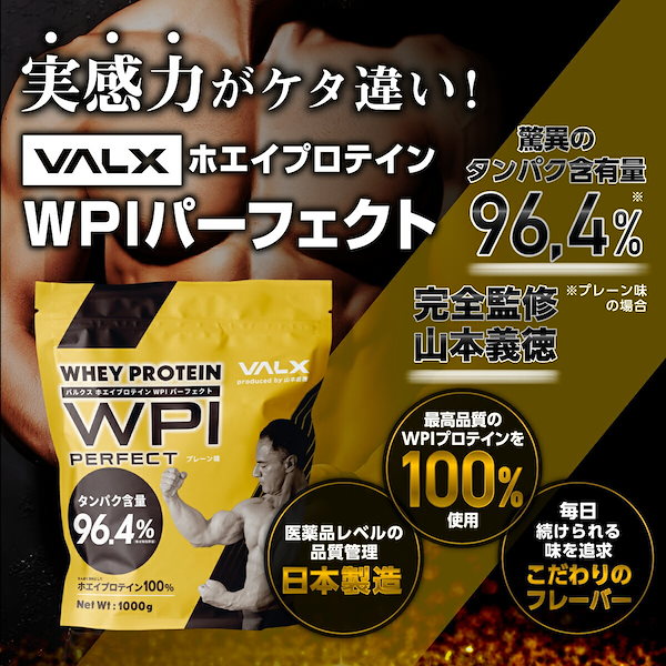 Qoo10] VALX VALX プロテイン WPIパーフェクト