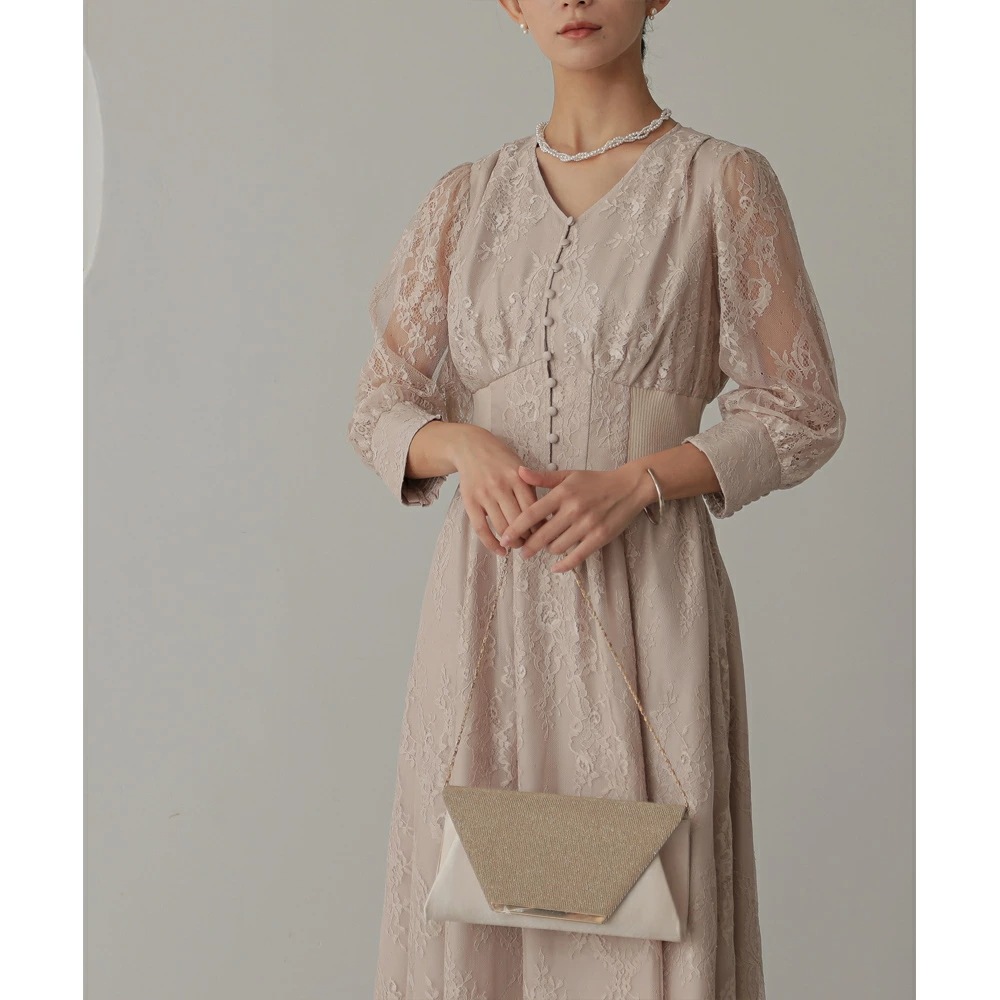 パーティードレス ワンピース 結婚式 フォーマルドレス ワンピースドレス リブウエストレースロングドレス お呼ばれドレス レース 袖付き 体型カバー 20代 30代 オケージョン 二次会 披露宴 成人 パーティードレス ワンピース 結婚式 フォーマルドレス ワンピースドレス リブウエストレースロングドレス お呼ばれドレス レース 袖付き 体型カバー 20代 30代 オケージョン 二次会 披露宴 成人