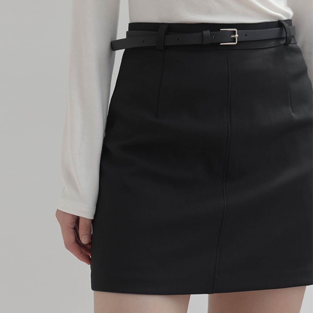 デリントスパンベルトセットミニスカート
