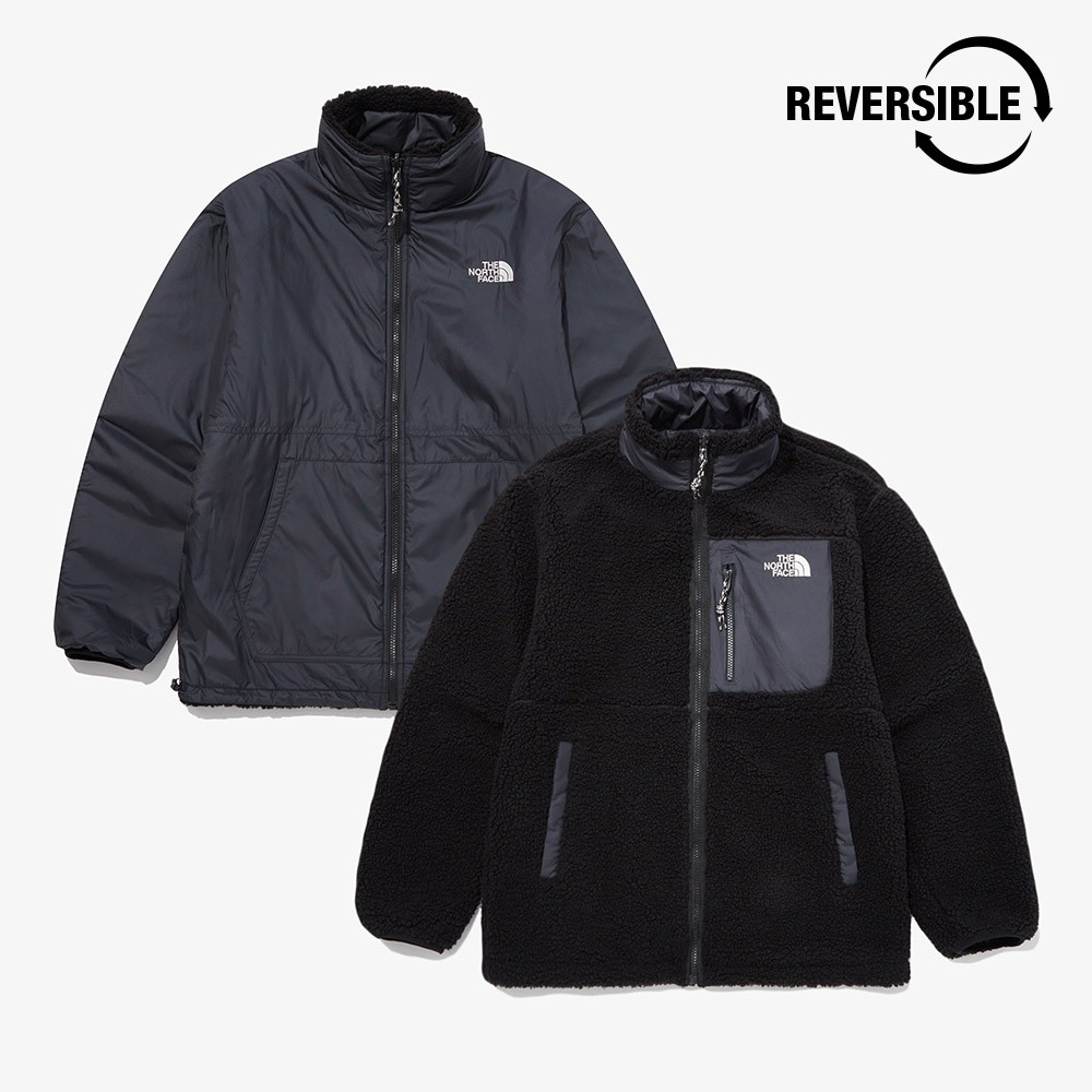 韓国正規品保証 関税負担なし NJ4FP54A PLAY GREEN RVS FLEECE JACKETデイリー 基本 着装 男子 女子 人気 韓国 ファッション 男女共用 アウトドア