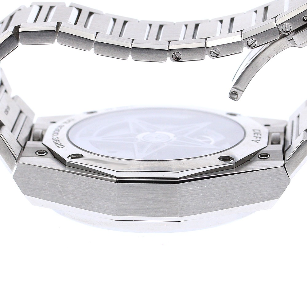 ゼニス ZENITH 03.9300.3620 デファイ スカイライン デイト 自動巻き メンズ 保証書付き_882641【中古】 mulan778.net