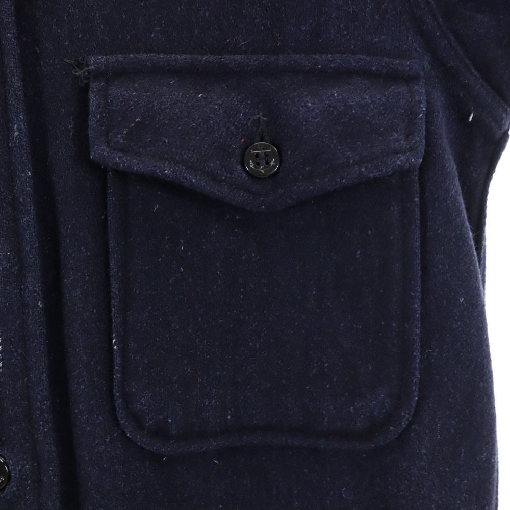 Sport King 50s 60s ヴィンテージ 長袖 シャツ ネイビー メンズ Sport King 50s 60s ヴィンテージ 長袖 シャツ ネイビー メンズ