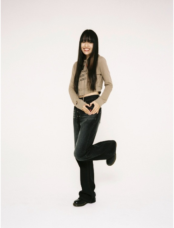 トップス aeae I LOVE CANDY Crop Hoodie MUSINSA | AEAE I LOVE CANDY Crop Hoodie zip-up -[BROWN]