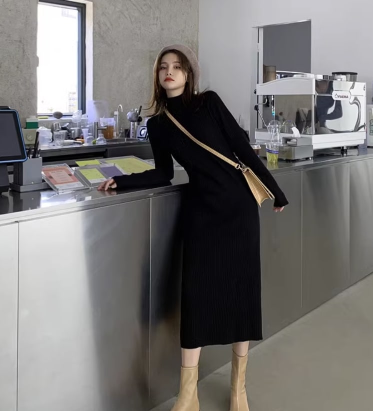 ワンピース デート モテアイテム ニットワンピース ミディアム丈 コットン リブ 大人可愛い きれいめ 上品 おしゃれ かっこいい 大人可愛い ラブリー キュート ガーリー クール モード系 セクシー ワンピース デート モテアイテム ニットワンピース ミディアム丈 コットン リブ 大人可愛い きれいめ 上品 おしゃれ かっこいい 大人可愛い ラブリー キュート ガーリー クール モード系 セクシー