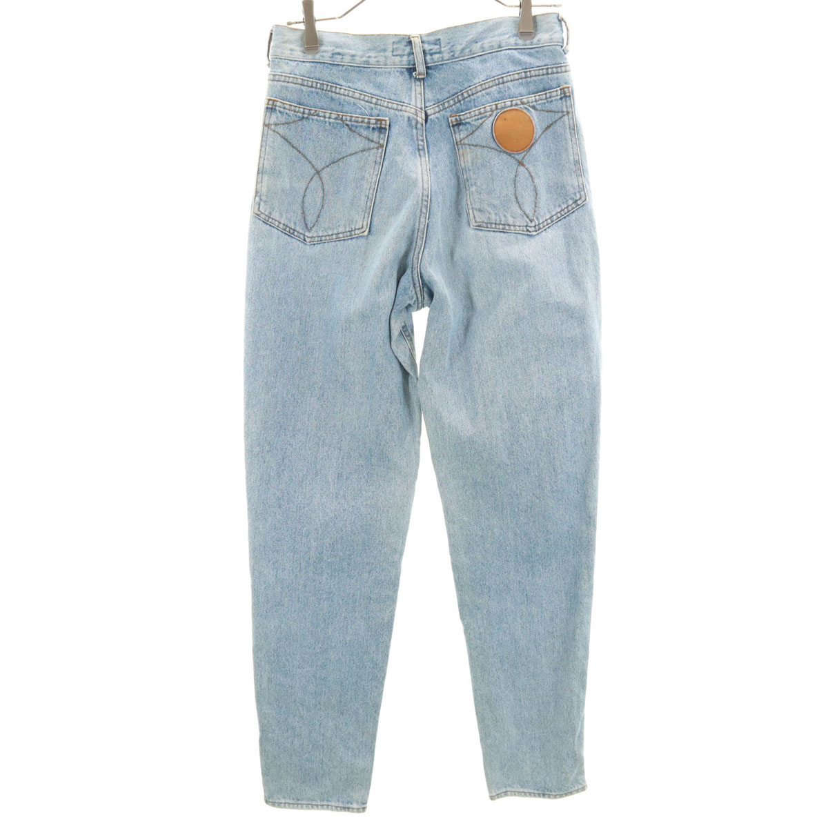 イタリア製 テーパードデニムパンツ W31 ブルー系 メンズ 古着