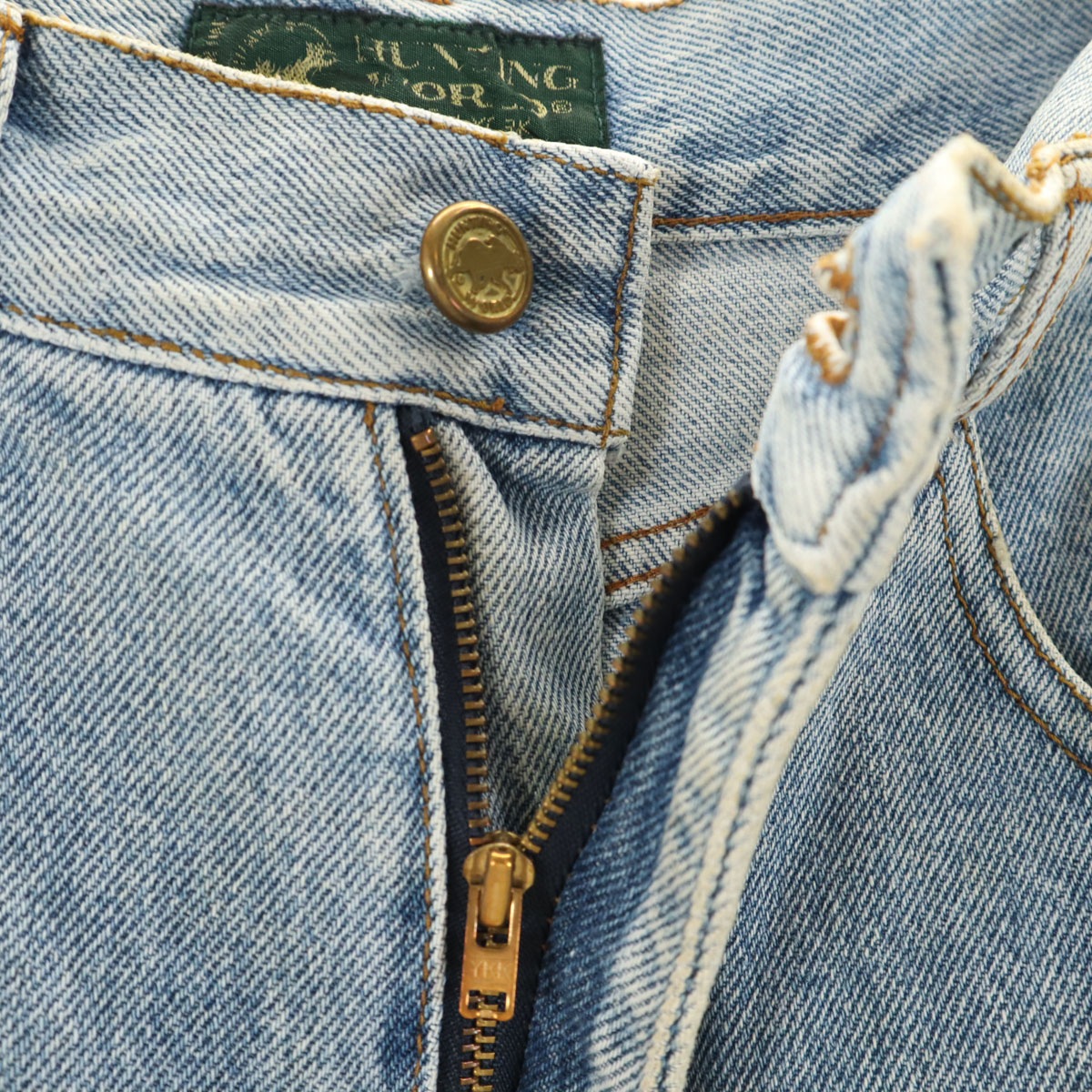 イタリア製 テーパードデニムパンツ W31 ブルー系 メンズ 古着