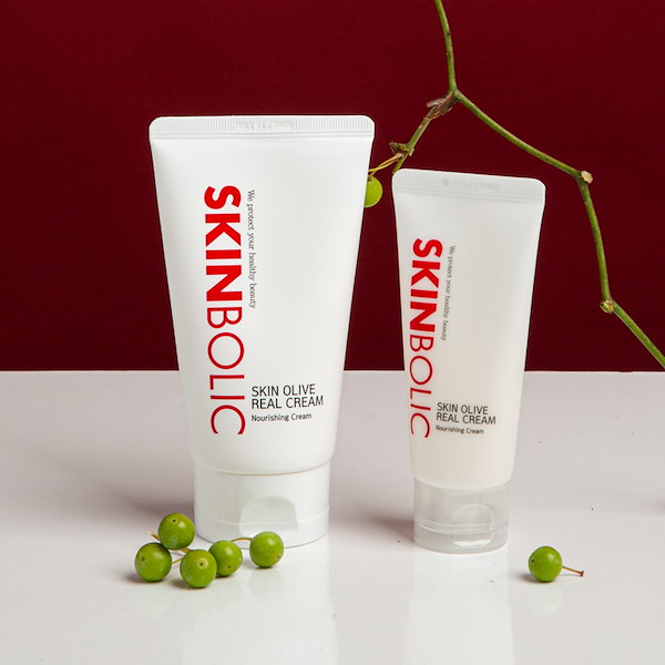 SKINBOLIC 化粧水、オリーブクリーム Qoo10] SKINBOLIC スキンオリーブリアルクリーム 高濃度栄養