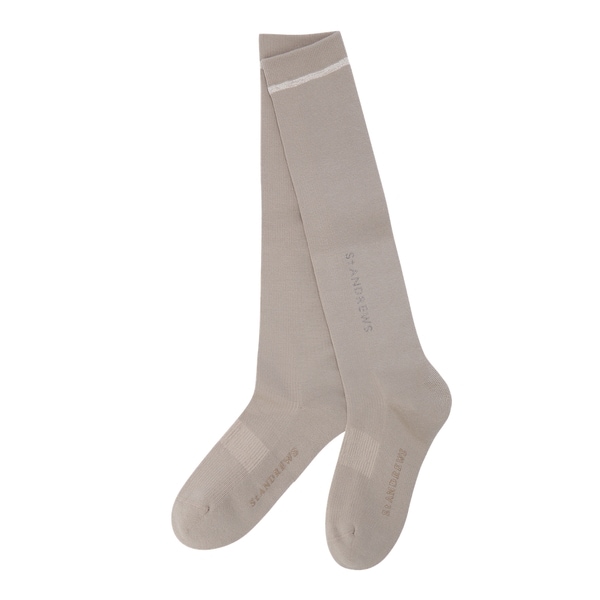 (St Andrews) 女性用シンボルホットフィックスグリッターラインニーソックス