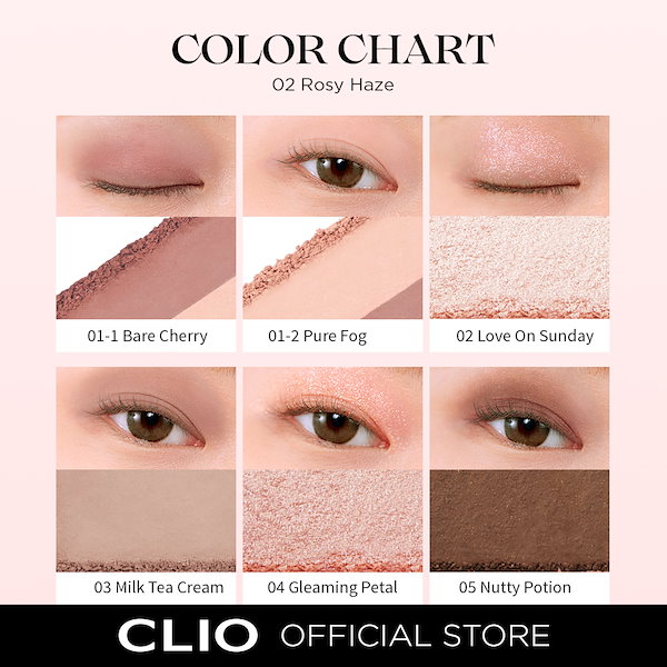 CLIO プロアイパレットミニ 02 03 - アイシャドウ