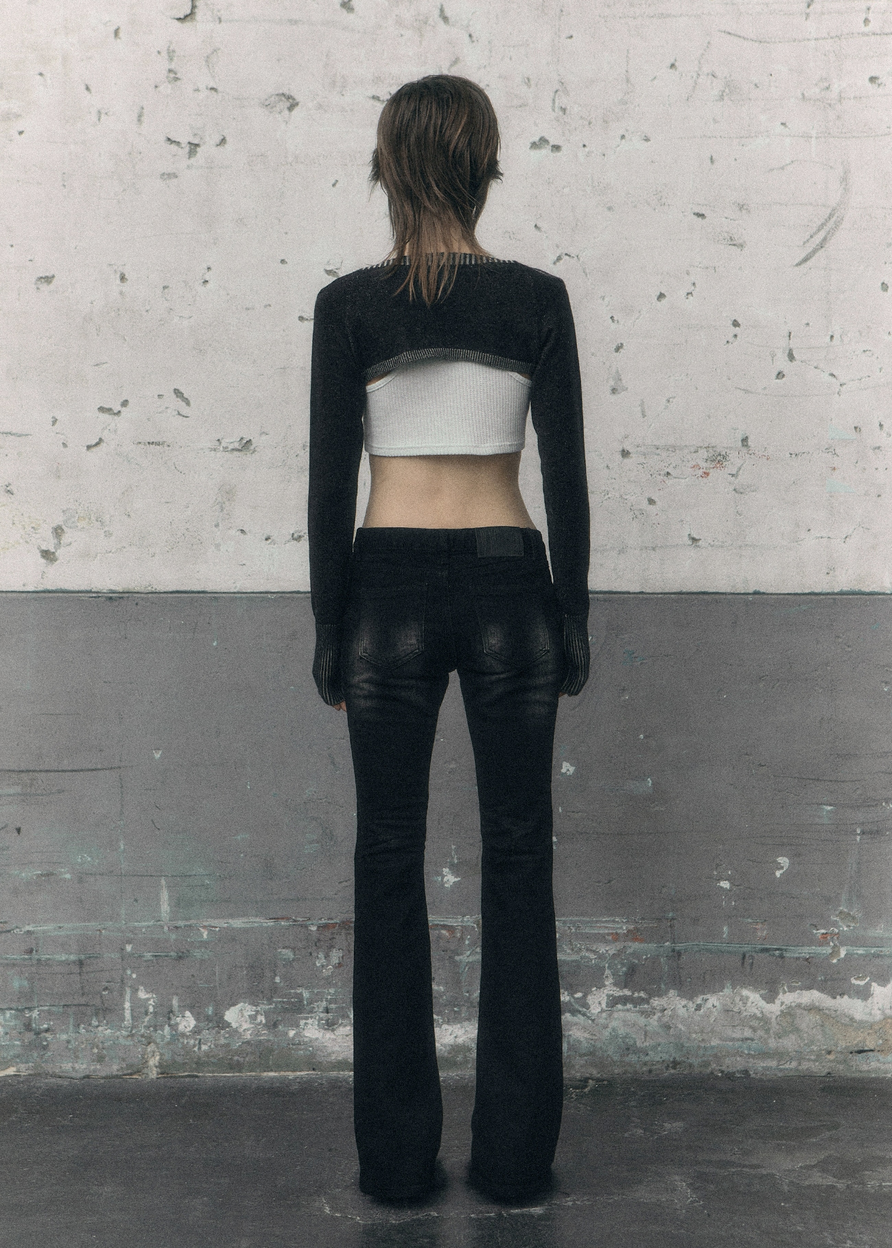 bohemian seoul 24SS MIXED BOLERO CARDIGAN