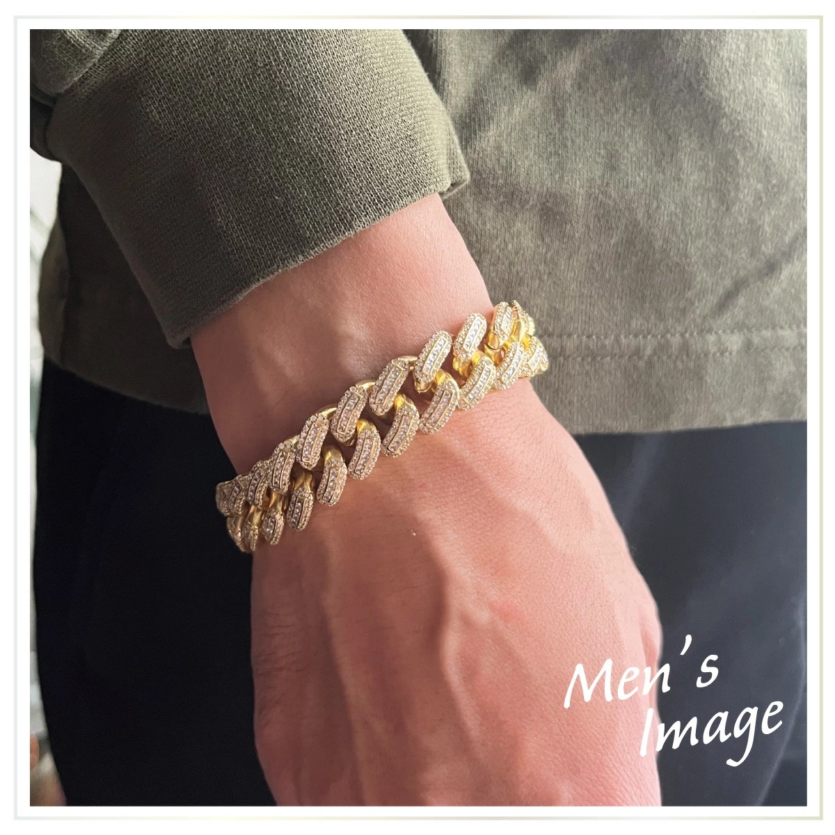 ブレスレット メンズ キューバンリンクチェーン キュービックジルコニア 喜平 キヘイ チェーン ワイド ブレスレット メンズ キューバンリンクチェーン キュービックジルコニア 喜平 キヘイ チェーン ワイド