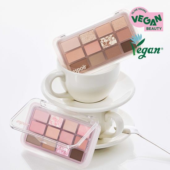 [25SS/New color 追加](25年1月発売)(+ブラシ 贈呈) アイコア パレット, 7 color, 9g #Honey Oat Latte #Pink Oat Latte